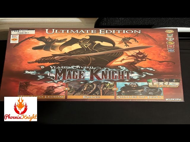 Unboxing Mage Knight: Ultimate Edition - YouTube