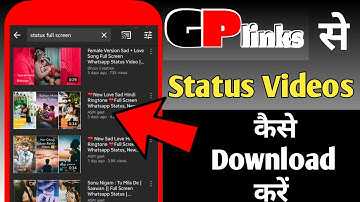 gp link se status video kaise download kare | GP links se File Download kaise kare 2020 | gp links