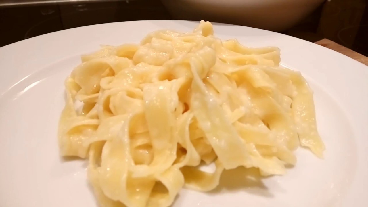 Fettuccine Alfredo Original Recipe YouTube