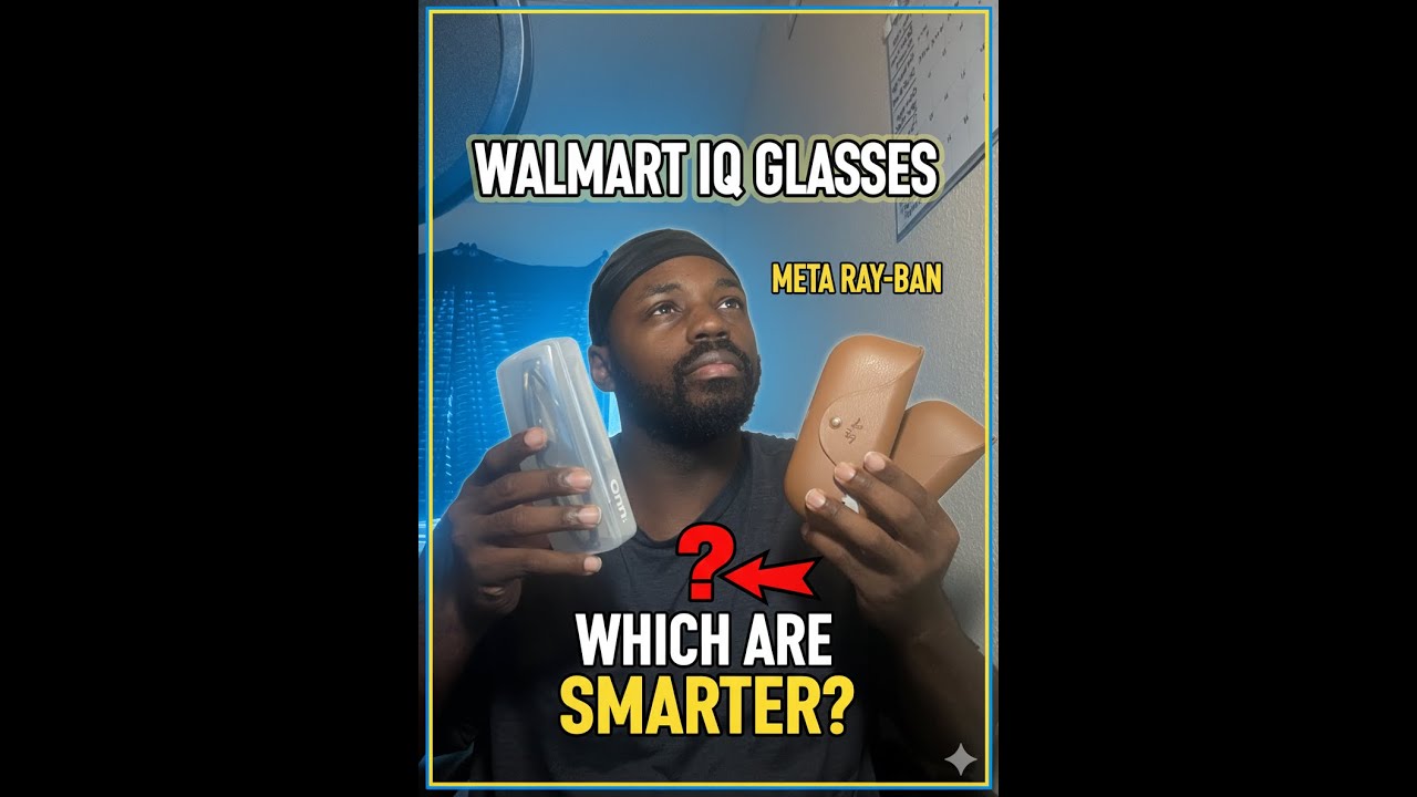 Walmart A I WearIQ Glasses vs. Meta A I Raybands: The Ultimate Smart Glasses Showdown!