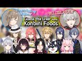 guess the liver from convenience store foods | Nijisanji eng subs