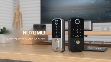 Nutomo M3 Smart Lock: Multiple Ways to Secure Your Home 🔐