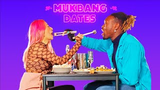 ‘You can get in it but you can’t look at it?!’ | Mukbang Dates | Punchy TV