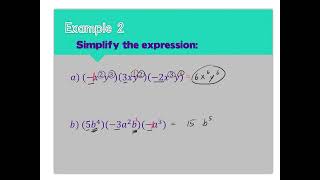 Notes P2a Rules of Exponents