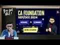 CA Foundation Sep/Dec 2024 Live Classes  | CA Hardik Manchanda | Mp3 Song