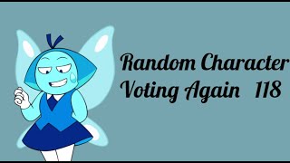 Random Character Voting Again 118