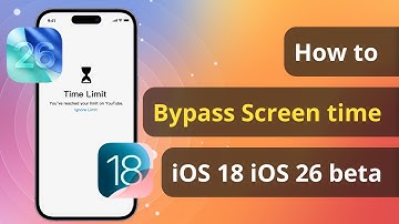 How to Bypass Screen Time Without Passcode on iOS 26 Beta/18/17 | NO Data Loss