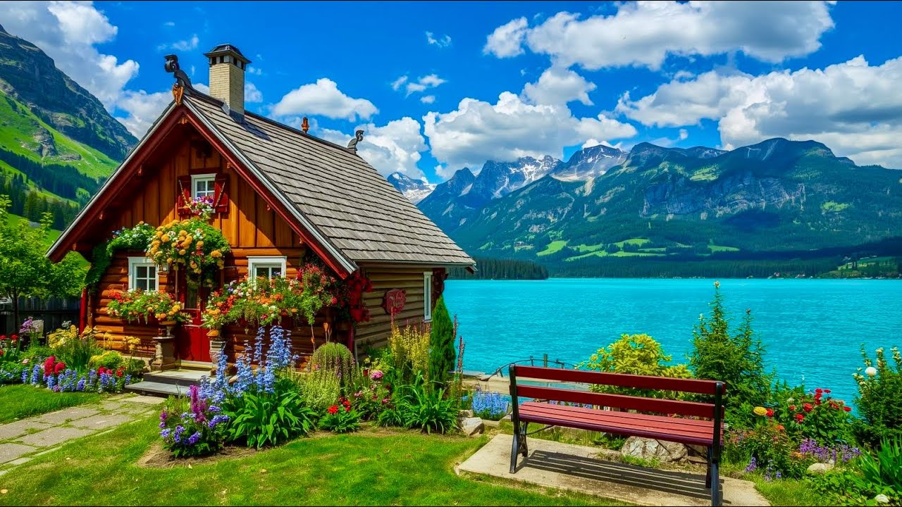 В Швейцарии скоро весна 🇨🇭🌼 Пешеходная экскурсия по прекрасной швейцарской деревне Изельтвальд 🍀