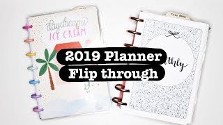 2019 Planner Flipthrough | Mini Happy Planner