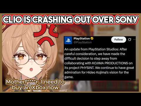 Clio Is Crashing Out Over Sony's Decision to Part Ways With Kojima 👀| Clio Aite Clips #phaseconnect