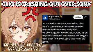 Details Clio Is Crashing Out Over Sony's Decision to Part Ways With Kojima 👀| Clio Aite Clips #phaseconnect Guide