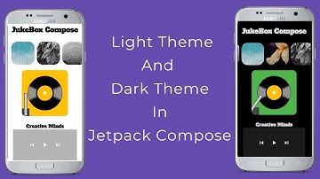 Adding Light Theme and Dark Theme in Jetpack Compose Android
