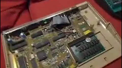 Amiga A500 - Cleaning Disk Drive