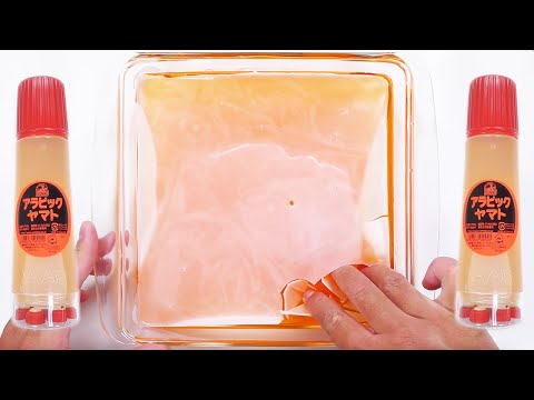 【DIY】アラビックヤマトを丸ごと２本使って巨大パキパキスライム作ってみた【slime ASMR】