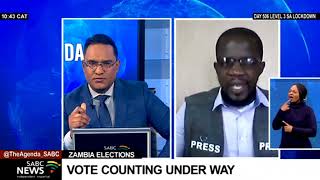 General election vote counting continues in Zambia screenshot 1
