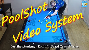 PoolShot Video System, ideal for practice of leisure and learning billiards