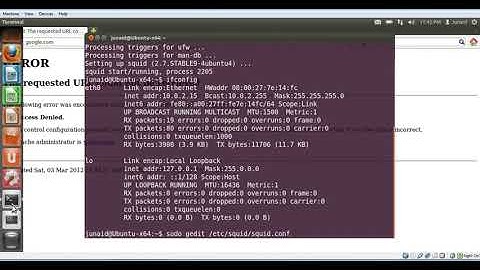 Lecture 26B  Install and configure squid proxy server on linux | System and Network Administration