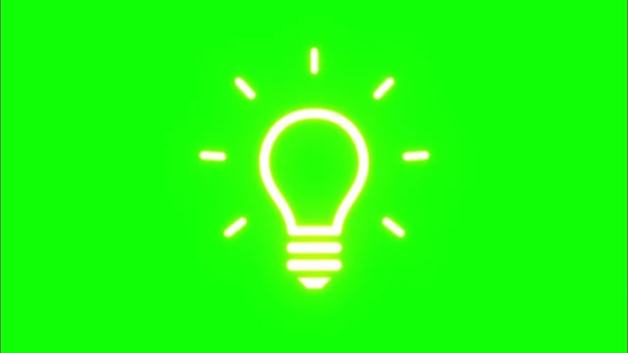 💡 BOMBILLA pantalla verde [ Light Bulb green screen ] 💡 YouTube