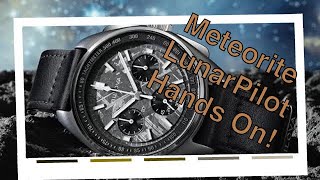 Hands On Bulova’s Meteorite Lunar Pilot!