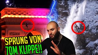 Edmon reagiert auf: 10 Sportler, die unfassbare Stunts gewagt haben | Stream Highlights