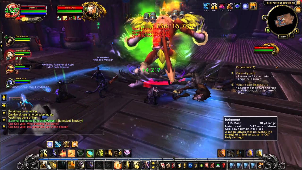 Let's Test Mists of Pandaria Beta #21 Deutsch [HD] - Brauerei Sturmbräu Instanz Preview