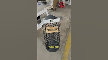 Three-Sided Vertical Display Rack for Tile & Stone | Simple, Strong, Custom#tiles