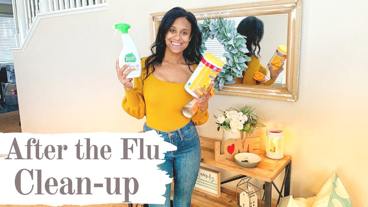 CLEAN, SANITIZE AND DISINFECT MY HOUSE WITH ME | FLU AND COLD SEASON 2020 | Dream Rodrigues