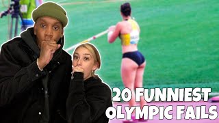 MUST WATCH!!! | 20 FUNNIEST OLYMPIC FAILS REACTION