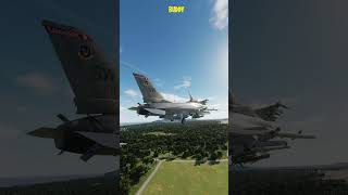 F-16 viper Formation Landing DCS