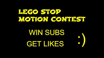 100 Subscriber Stop Motion Contest!(CLOSEDDDD!)