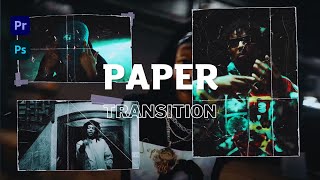 Эффект Коллажирование в Premiere Pro | paper transition