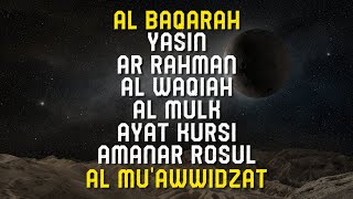 Murottal Quran Merdu - Al Baqarah, Yasin, Ar Rahman, Al Waqiah, Al Mulk, Ayat Kursi, Al Muawwidzat