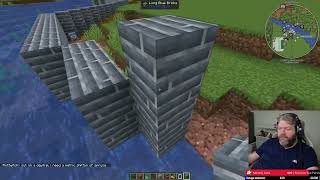 [Cobblemon Server] On creative creating a town and gym tonight! Nohing but chilling | Minecraft |