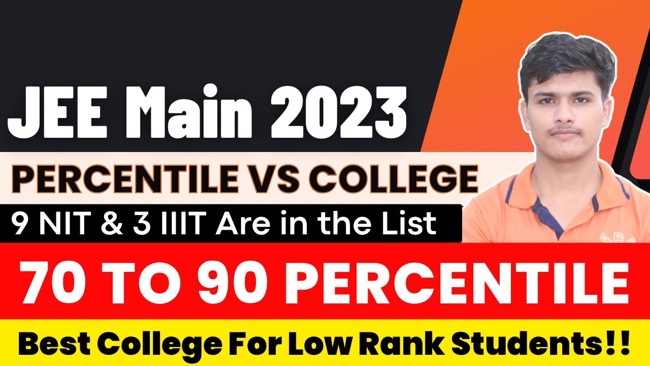 JEE Mains 2023 Percentile Vs College JEE Mains 2023 Top College For JEE Mains 2023 Percentile Vs College JEE Mains 2023 Top College For