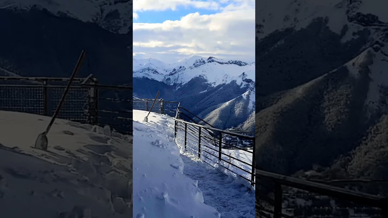 Invierno norte de España. Cantabria