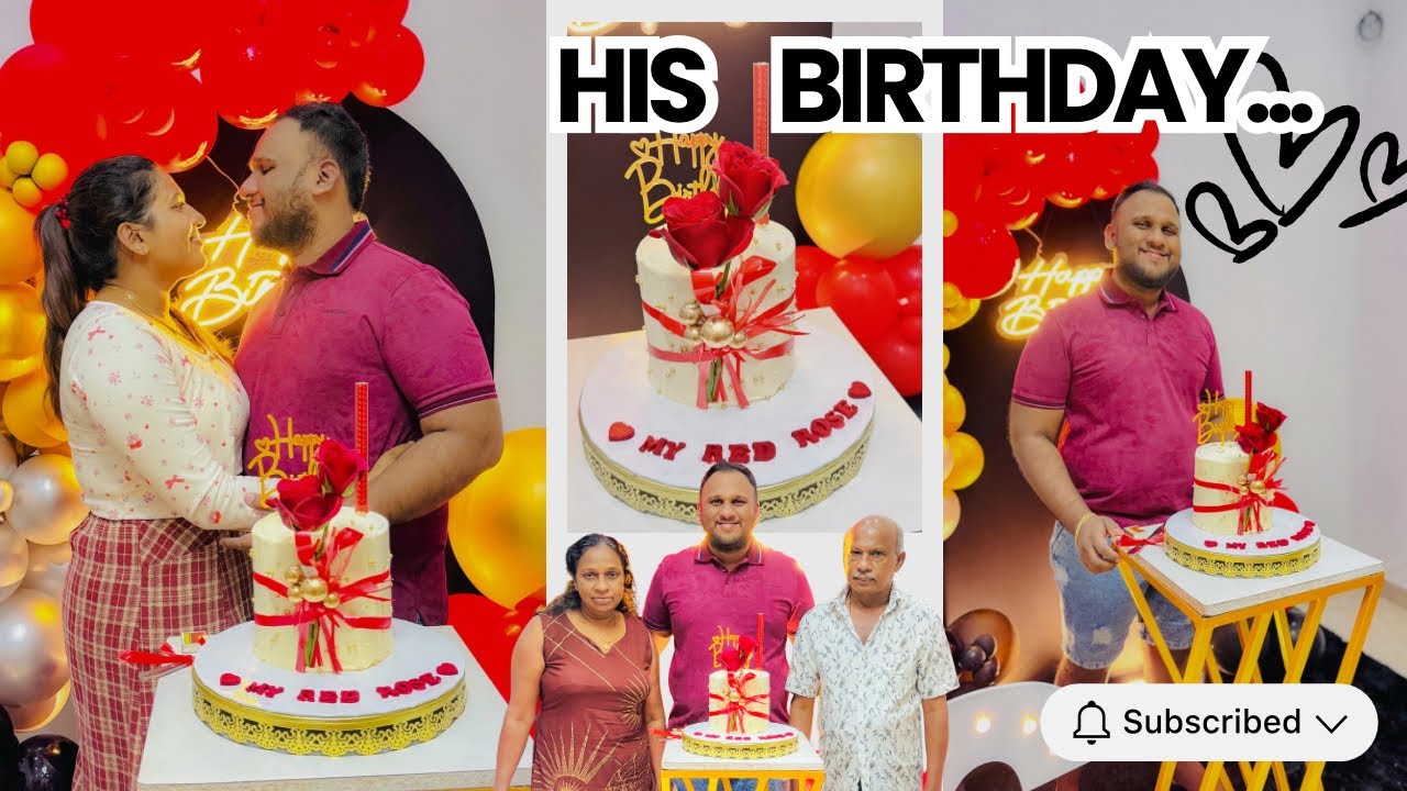 හිතුවටත් වඩා සතුටක් වින්ද එයාගේ උපන්දිනය 🥹🌹🎊 අපි දෙන්නටම දැන් 26යි 😬 තනිකඩව සමරන අන්තිම උපන්දිනය 🫣