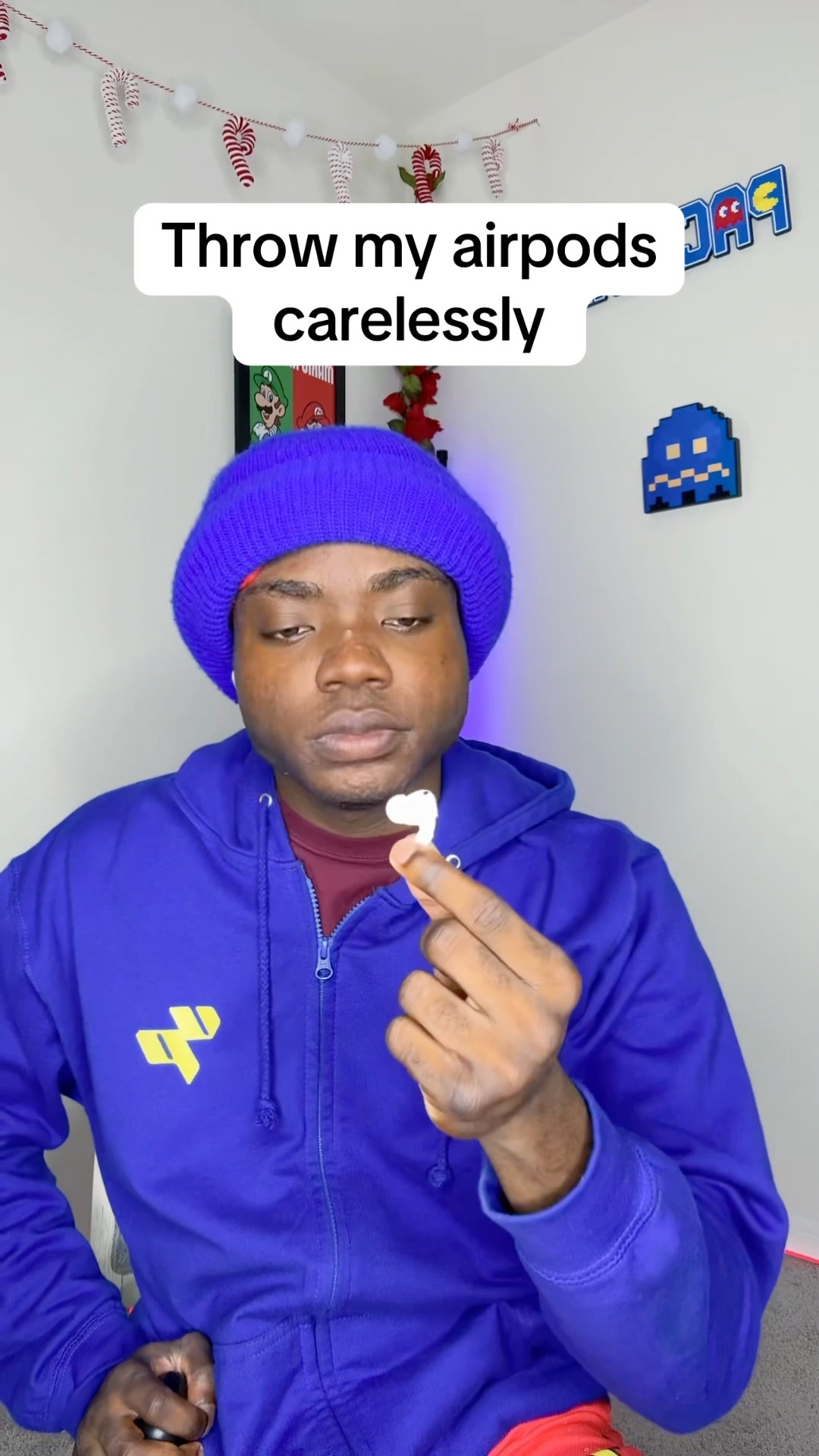 Throw my airpods away carelessly ?