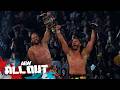 The Young Bucks are back on top of the AEW tag team mountain! | AEW All Out 2026