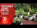 Portable vegie patch for renters with compost station and wicking beds | Gardening Australia