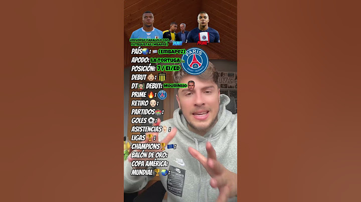 EPISODIO 16 / Universo paralelo con Kylian Mbappé🐢 #universoparalelo #futbolistas #mbappé