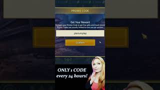 How to Redeem Promo Codes! #Shorts #YouTubeShorts • RAID Shadow Legends
