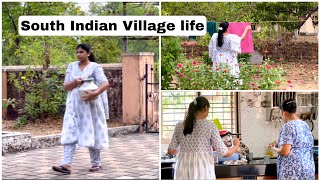 My Village Morning to night Routine in Sasural/Traditional life/South Indian Village life