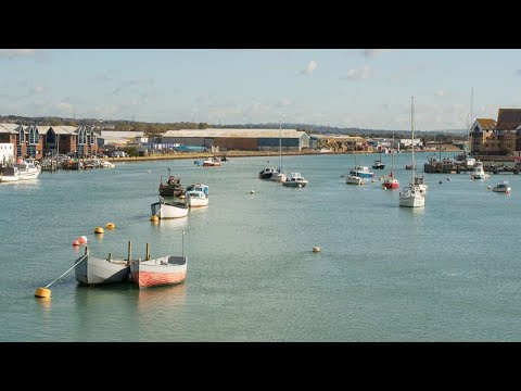 เดินชมเมืองกัน Shoreham-by-Sea,England 12/09/2021