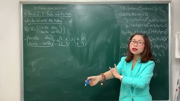 Đại số tuyến tính - Chương 3. Bài 4. Không gian véc tơ con