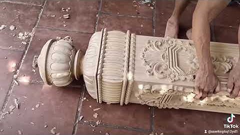 trụ cầu thang tân cổ điển đẹp nhất hiện nay.