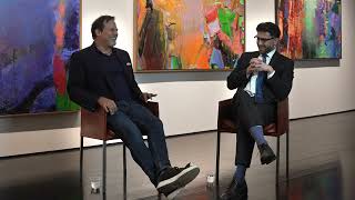 Brian Rutenberg in conversation with Jonathan Miller Spies at Forum Gallery NYC on, May 7, 2024
