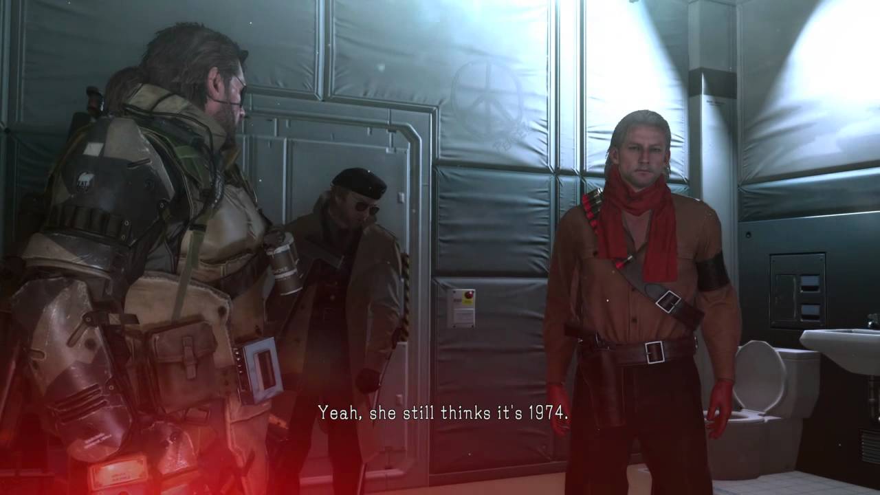 METAL GEAR SOLID V: THE PHANTOM PAIN "Paz scene "