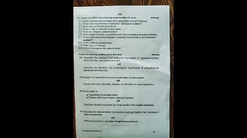 #kalahandi University +3 3rd semester zoology honours questions 2023