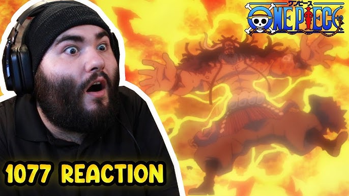 ONE PIECE EP. 1077 🇧🇷 [REACT ANIME] 