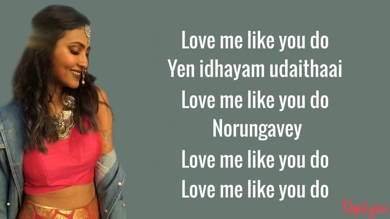 Vidya vox love me like you do hosanna mashup